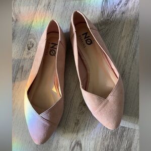 No Parking Women's Blush Flats